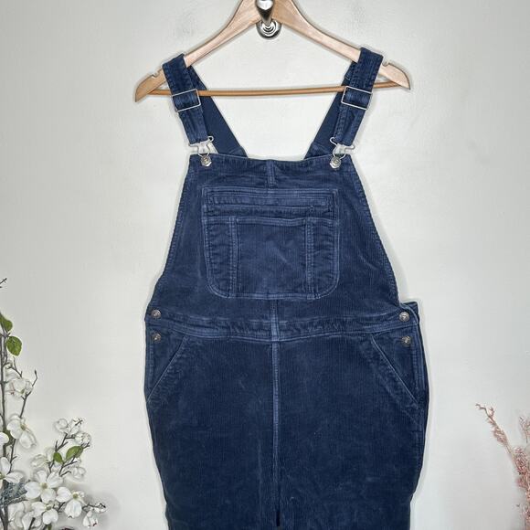 Duluth Trading Co Blue Corduroy Overalls - Picture 3 of 9